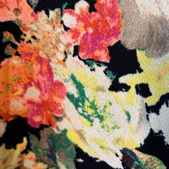 Tea n Rose Sleeveless Floral Dress L - Picture 12 of 12